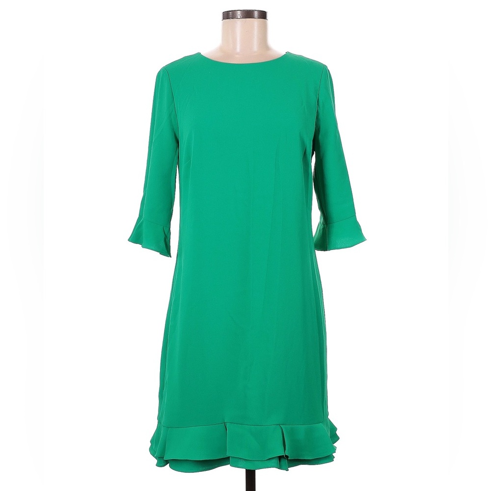 CECE A-Line 3/4 Sleeve Dress